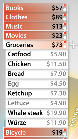 Genix Subtrays Snips menu